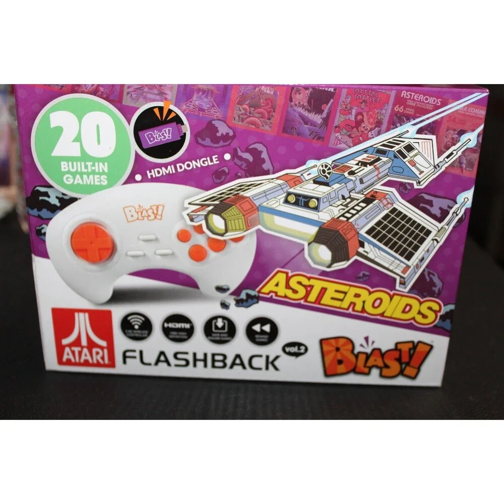 Atari Flashback Blast! Featuring Asteroids  W/ 20 Built-In Games